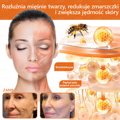 ✨✨Leurea® Krem Regenerujący z Jadem Pszczelim🔥 Naturalna regeneracja skóry, wygładzenie zmarszczek i promienna cera-50 ml