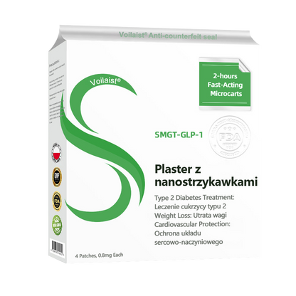 Voilaist® SMGT-GLP-1 Nano Microneedle Patch🍃Bezbolesny, długotrwały, zwalczający cukrzycę, otyłość i choroby układu krążenia